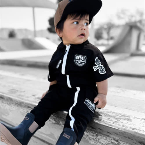 Jogger Jumpsuit in Black