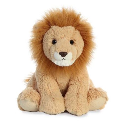 Aurora Medium Lion Cuddly Stuffed Animal Brown 11.5"