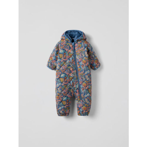 Windproof quilted thermal overall LIBERTY - Blue | Polarnopyret.com