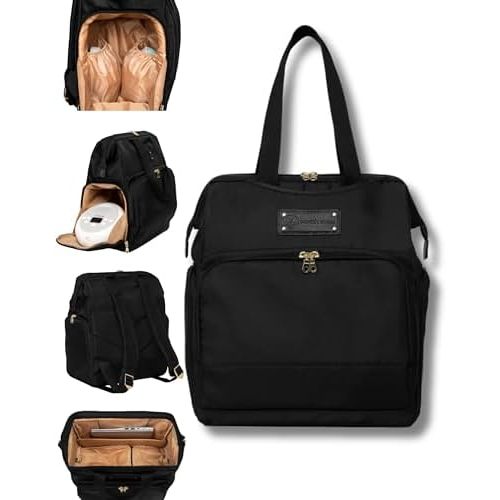 Sarah Wells Norah Breast Pump Backpack (Black)