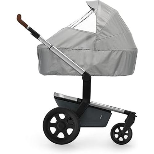 Joolz Rain Cover for Day, Day2, Day3 & Day+ Strollers – Windproof, Waterproof & Compact Baby Travel Shield for Sun, Dust, Snow & Rain Protection – Easy to Store, Clear, & Water-Repellent - Grey