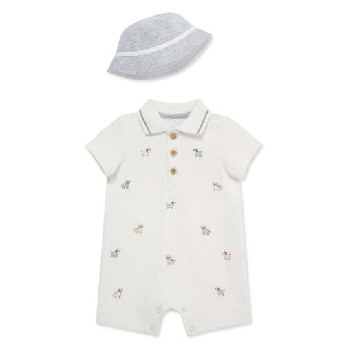 Puppies Romper & Hat