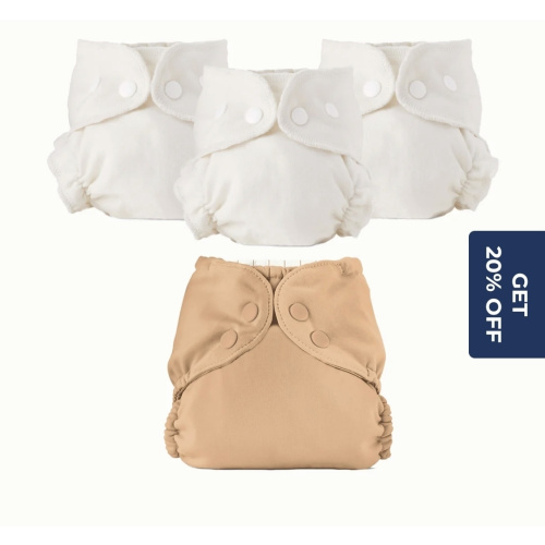 Organic Cloth Diaper Bundle Starter – Esembly