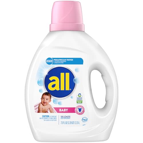 all Liquid Laundry Detergent, Baby, 73 Ounce, 58 Loads