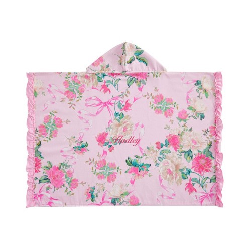 LoveShackFancy Baby Beach Hooded Towel UPF 50+