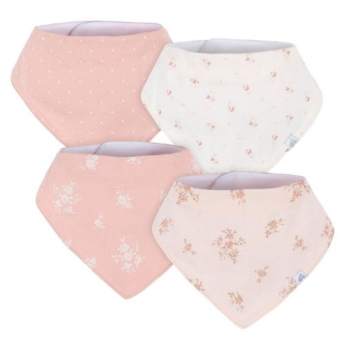 Baby Just Born® 4 Pack Bandana Bibs