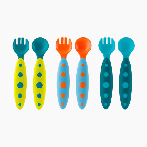 Boon Modware Toddler Utensils - Blue Multi