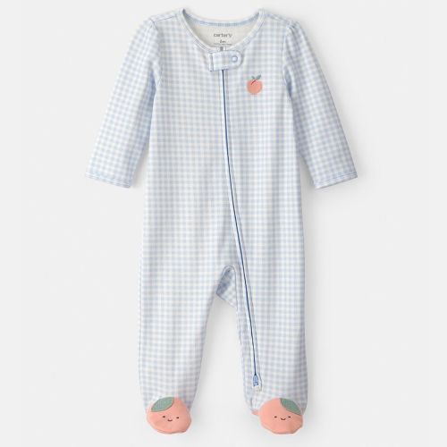 Baby Girl Carter's 2-Way Zip Cotton Sleep & Play Pajamas