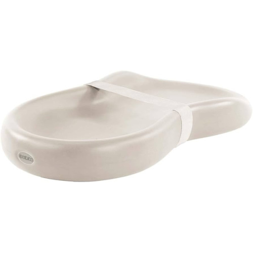 Keekaroo Peanut Changer Baby Vanilla– The Original Made in USA Easy-to-Clean Changing pad and The only Shell Over Foam, Fully Water Repellant