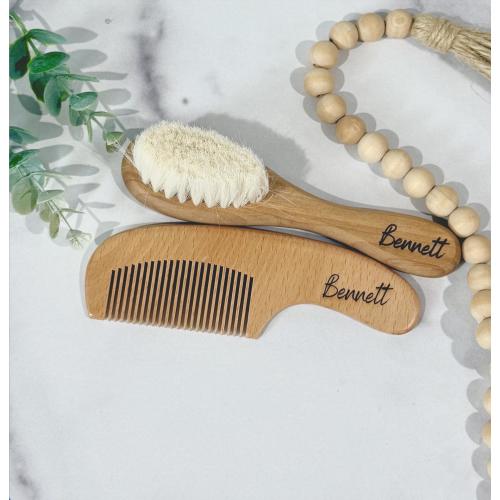 Personalized baby hair brush | Personalized Comb | Newborn Comb | Newborn Hairbrush | Newborn Gift | Personalized Baby Gift | Baby Shower