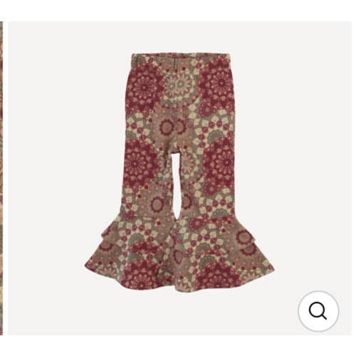anne pant | earthen mandala | organic cotton jersey