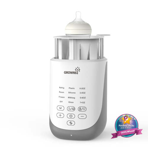 10-in-1 Baby Bottle Warmer | Fast Heat & Auto-Lift – GROWNSY