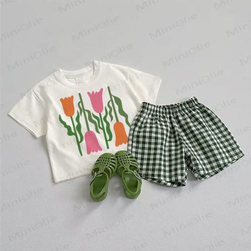 Baby Tulip Tee and Shorts 2-Piece Set
