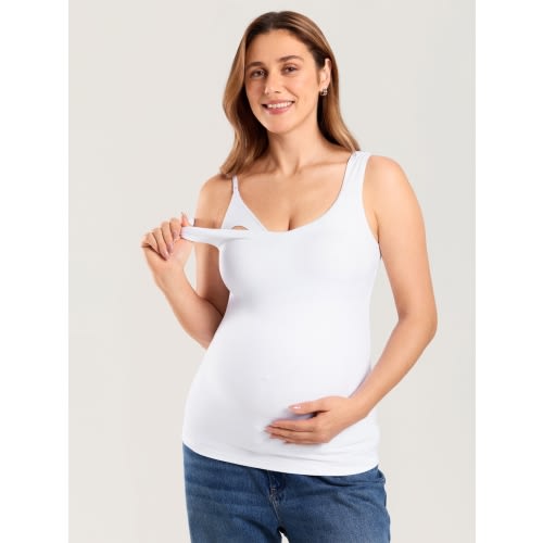 Natrelax® V Neck Nursing Tank Top
