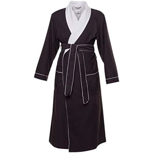 CHADSWORTH & HAIG Microfiber Plush Bath Robe with Minx Lining. Luxury Spa & Hotel Robe for Women & Men