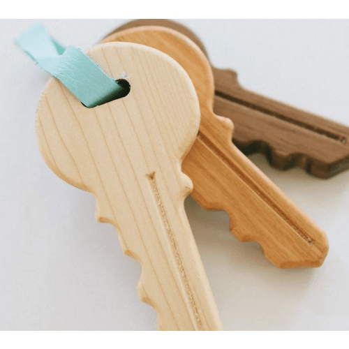Wooden Toy Keys