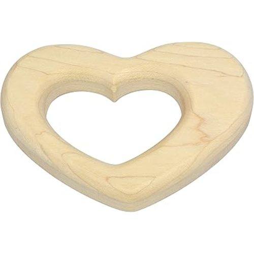 Heart Shaped Maple Teether - Made in USA