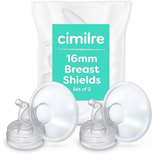 16 mm Breast Shields, Set of 2