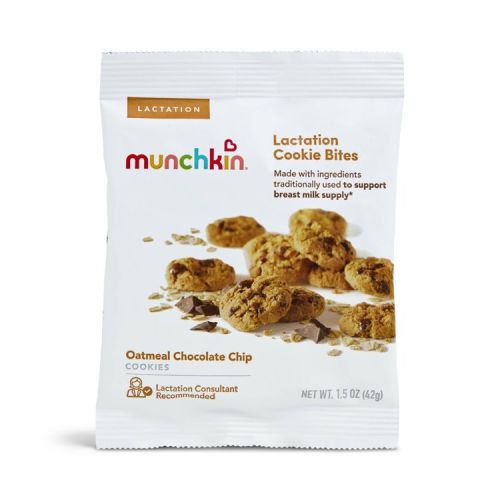 Munchkin Milkmakers Lactation Cookie Bites - Oatmeal Chocolate Chip - 1.5oz