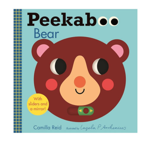 Peekaboo: Bear: (An Interactive Board Book for Babies & Toddlers with Mirror & Sliders to Push, Pull, or Turn. Cute Artwork Includes Ladybugs, Bunnies, Butterflies, & More) (Peekaboo You)
