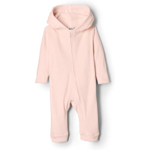 Amazon Essentials x Sofia Grainge Unisex Babies' Velour Hooded Coverall