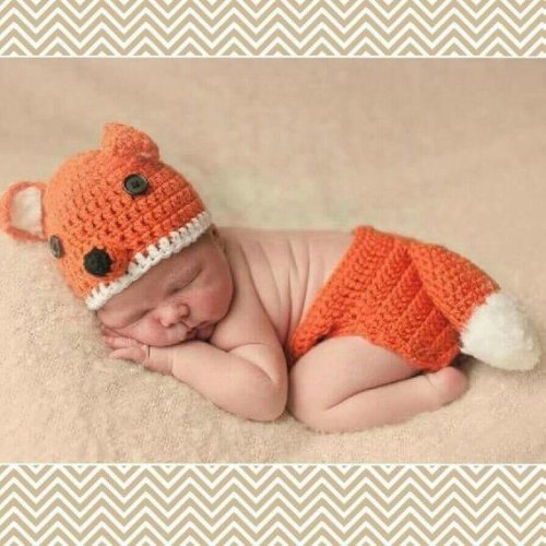 Fox crochet set