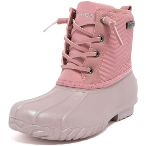 Nautica Girls' Waterproof Insulated Snow Boots