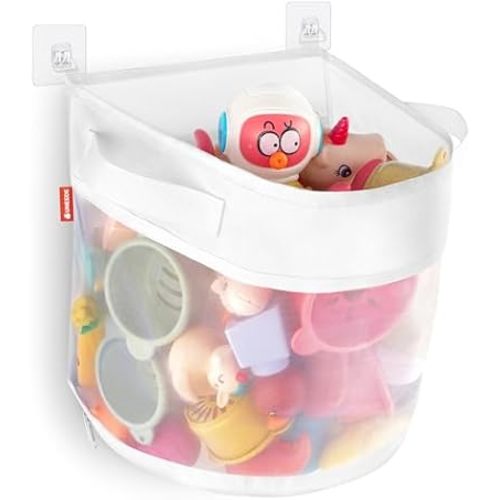 UNEEDE Bath Toy Organizer,4 Gallons Bathtub Toy Storage Organizer