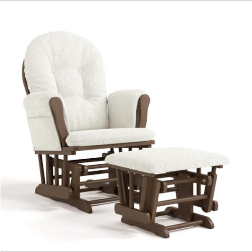 Storkcraft® Premium Hoop® Glider & Ottoman