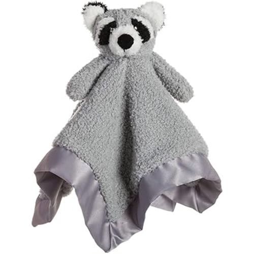 Apricot Lamb Stuffed Animals Raccoon Security Blanket Infant Nursery Character Blanket Luxury Snuggler Plush Baby Lovey(Raccoon)