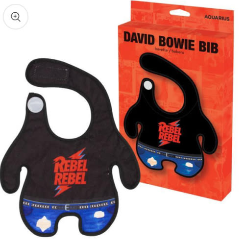 David Bowie Baby Bib