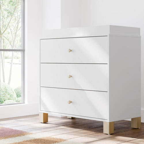 Storkcraft California 3 Drawer Chest With Topper & Reviews | Wayfair