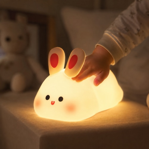 Rechargeable Silicone Animal Night Light