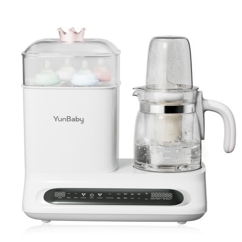YunBaby Multifunctional Baby Bottle Warmer, Steamer And Dryer, 44oz Baby Formula Kettle Combo, Bottle Warmer For Breastmilk With Temperature Control, Water Warmer For Baby Formula, Electric Milk Warmer | SHEIN USA