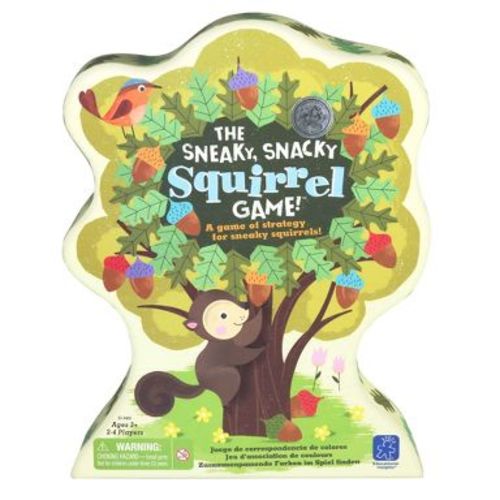 Educational Insights The Sneaky, Snacky Squirrel Game!: Classic Board Game for 2-4 Players, Fine Motor Skills