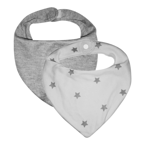 Set 2 Baberos Tipo Pañoleta Unisex - Nubba