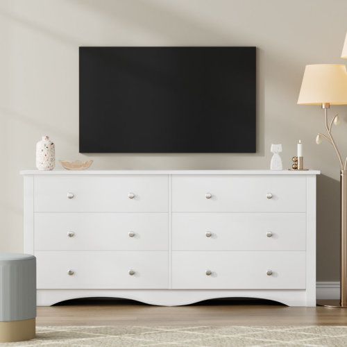Lark Manor™ Angelynn 6-Drawer Double Dresser & Reviews | Wayfair