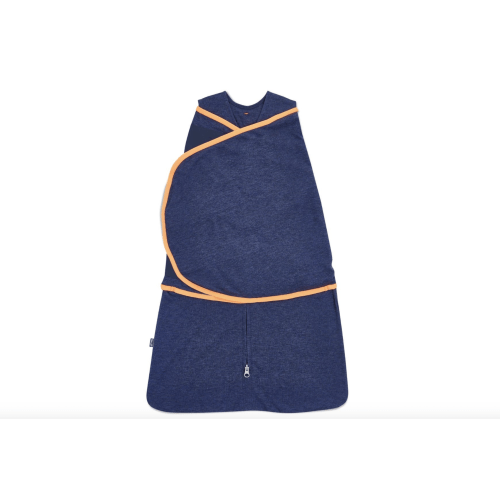HALO Navy Temperature Regulating Baby Swaddle, 1.5 TOG -  Color: Navy, Size: Newborn (6-12lbs)