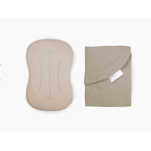 Lounger Curve + Muslin Cover Set | Birch