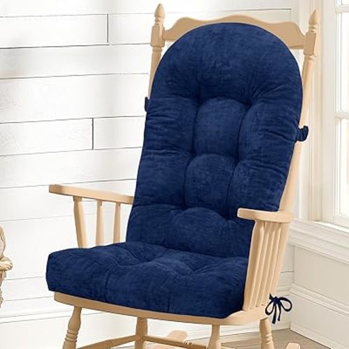 Rocking Chair Cushion - Chenille Fabric