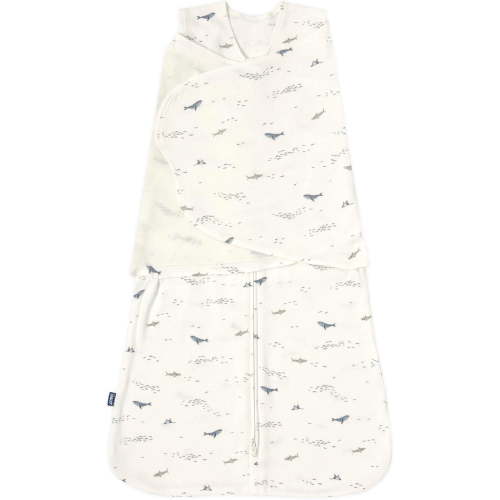 HALO® SleepSack® Swaddle, 100% Cotton, 3-Way Adjustable Wearable Blanket, TOG 1.5, Ocean Life - Walmart.ca