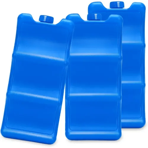 3 Pack Breastmilk Ice Pack,Bottle Ice Packs for Breastmilk Storage,Contoured Ice Packs for Breast Milk,Baby Bottles,Meal,Keeps Breast Milk Fresh