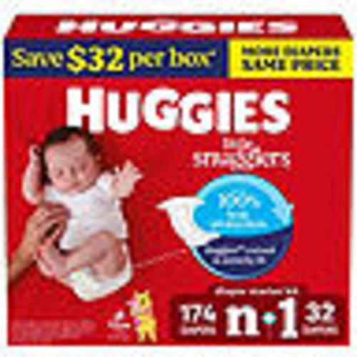 Huggies Little Snugglers Baby Diapers, Sizes Newborn-1
