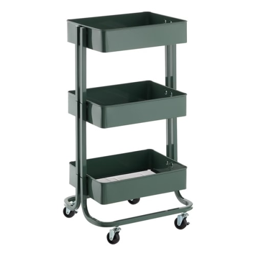 The Container Store 3-Tier Rolling Cart | The Container Store