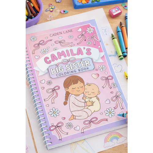 Personalized Coloring Book | Big Sibling