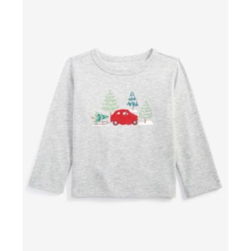 Baby Boys Printed Long-Sleeve T-Shirt, Created for Macy's