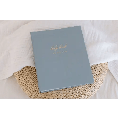 Pregnancy + Baby Combo Book - Dusty Blue