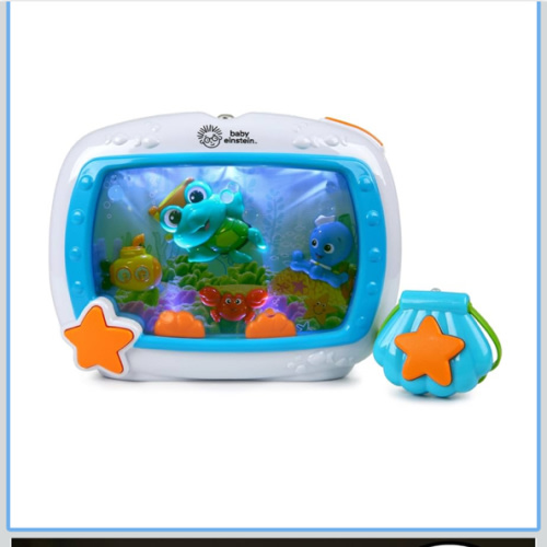 Baby Einstein Sea Dreams Soother Musical Crib Toy and Sound Machine, Newborn and up