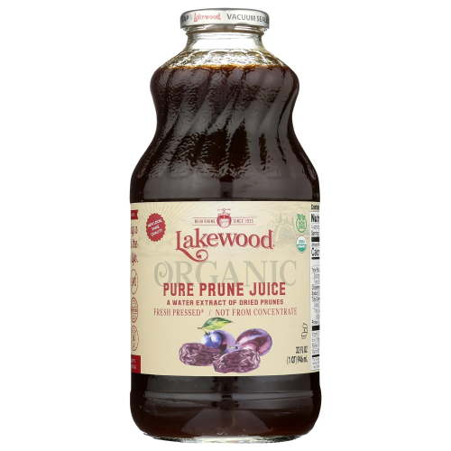 Lakewood Organic 100% Juice Pure Prune, 32 Fl Oz