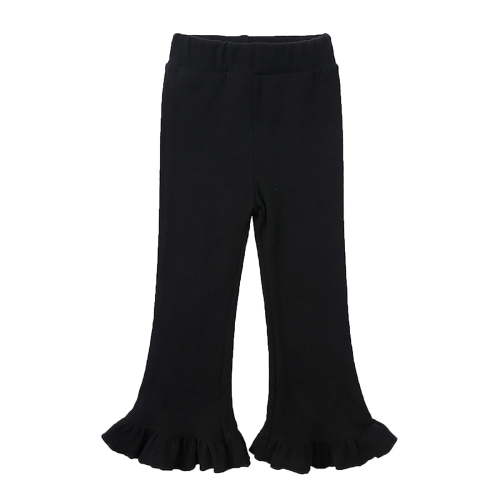 JYnXIANTI Toddler Infant Bell Bottoms Baby Girls Ruffle Flare Leggings Casual Fashion Bootcut Pants Trousers 6M- 7T